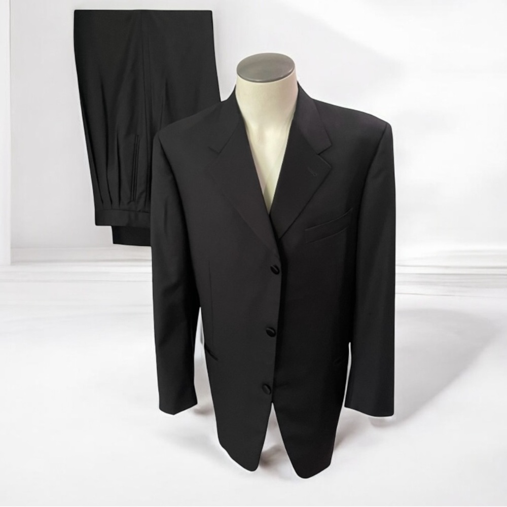 CANALI PROPOSTA MENS BLACK TUXEDO SIZE 54 R ITALY